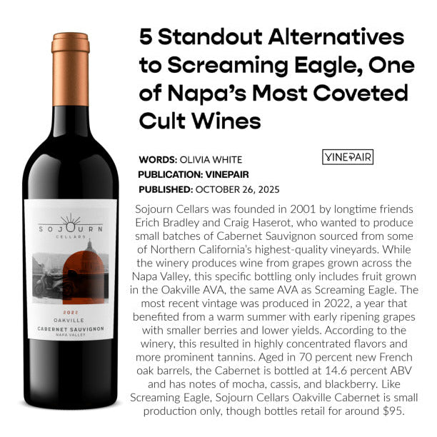 5 Standout Alternatives to Screaming Eagle, One of Napa’s Most Coveted Cult Wines – Vinepair