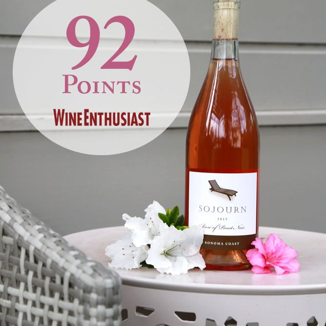 Sojourn Cellars 2019 Rosé of Pinot Noir in Wine Enthusiast