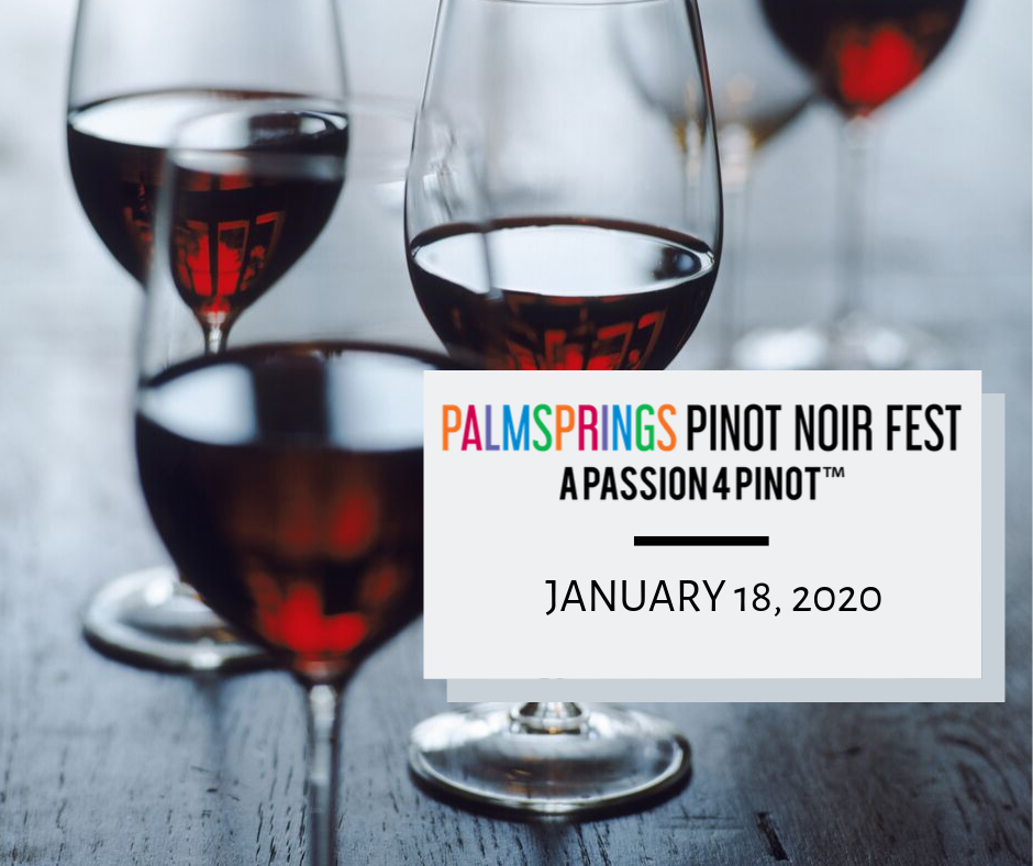 Palm Springs Pinot Noir Fest Rancho Mirage, CA Sojourn Cellars